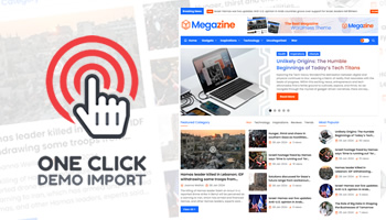 megazine one click demo