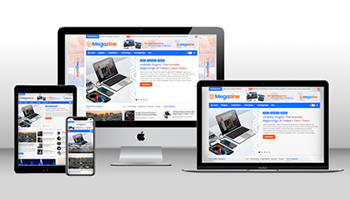 megazine responsive